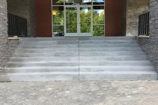 ADA Compliant Concrete Steps