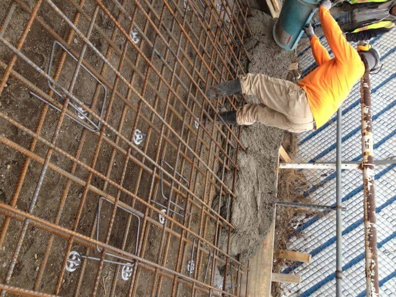 Goodmanson Construction HARD-CEM finishing concrete