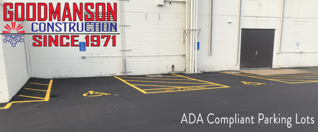 Two ADA Compliant and Minnesota Accessibility Code Compliant Parking Spaces